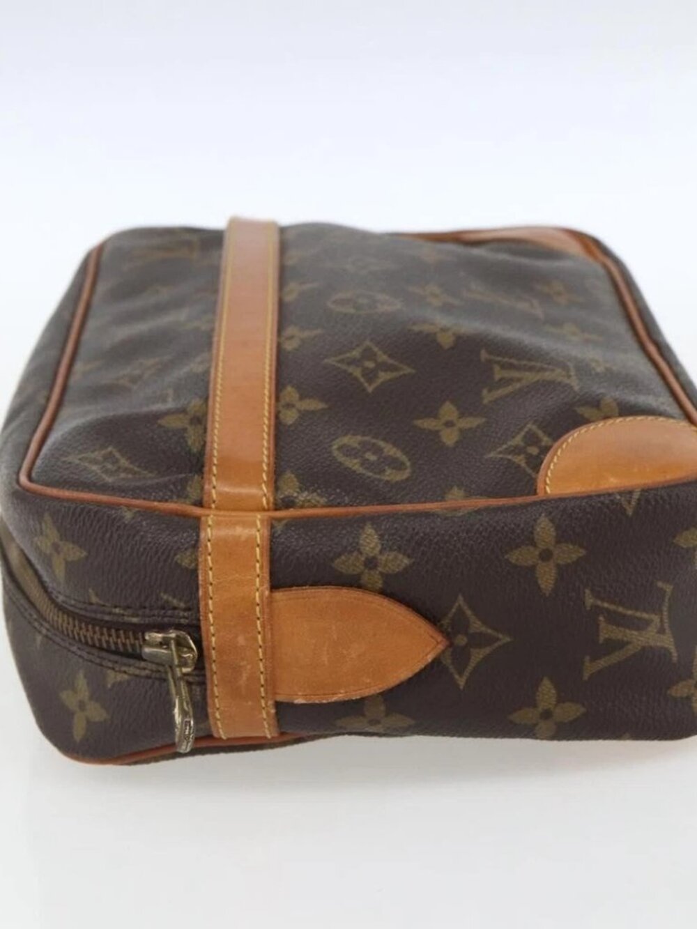 LOUIS VUITTON Monogram Compiegne 28 Clutch Bag M51845 LV Auth - Picture 4 of 15